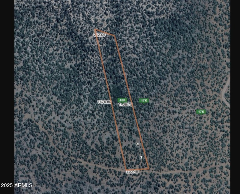 N Edge Ridge Road map