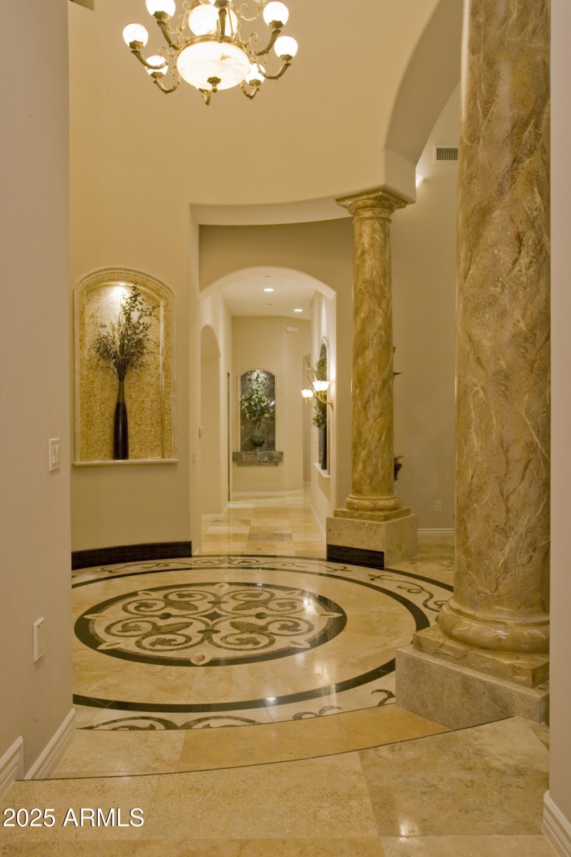 Custom Finished Pillars