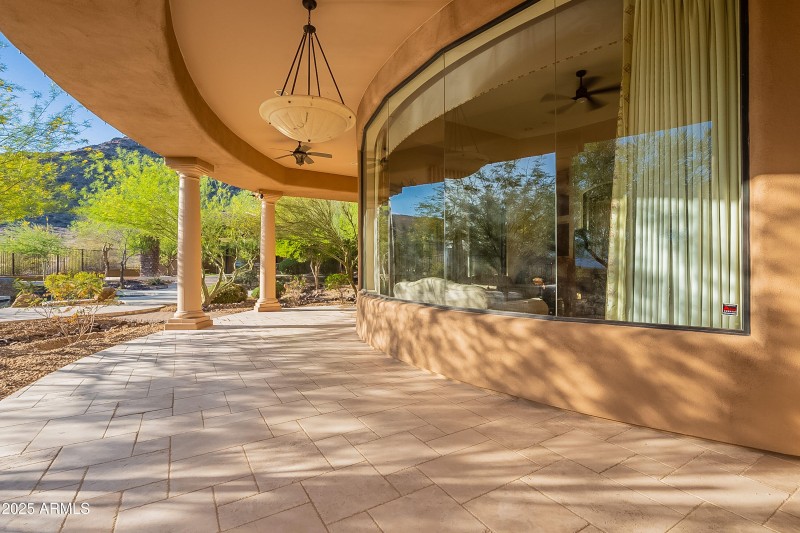 Seemingly Endless Covered Patios