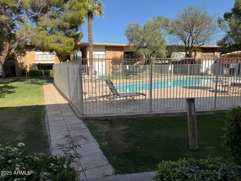 View from patio