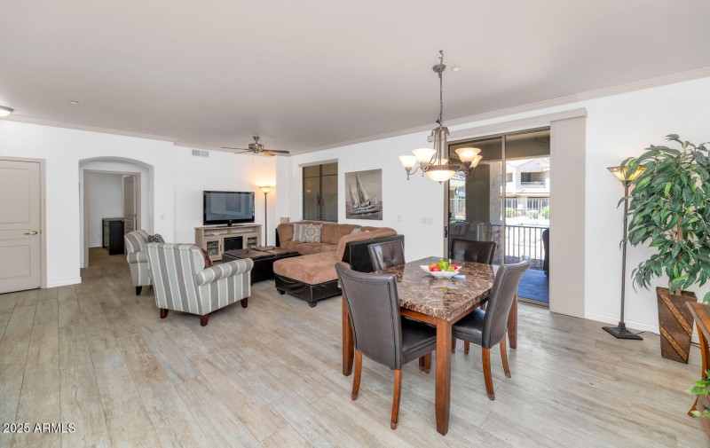 Dining Opens to Great Room