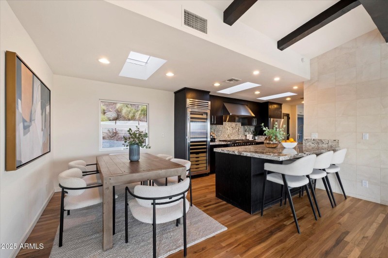 Dining Area and Kitchen