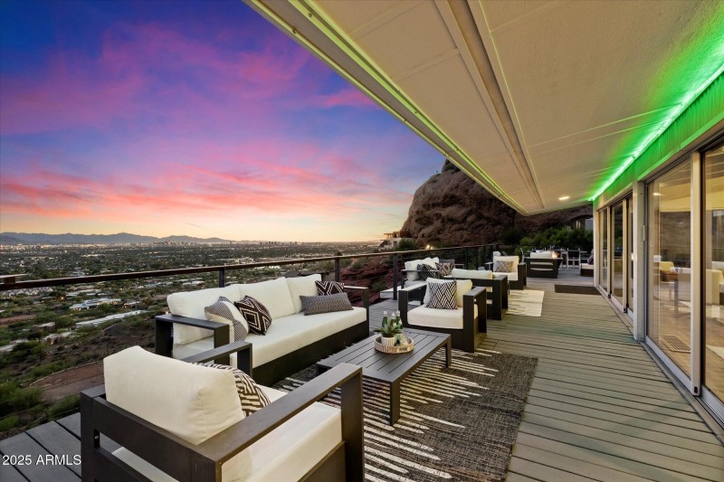 Sunset Views from the Main Deck