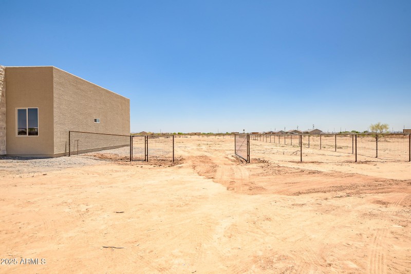 Fence around property