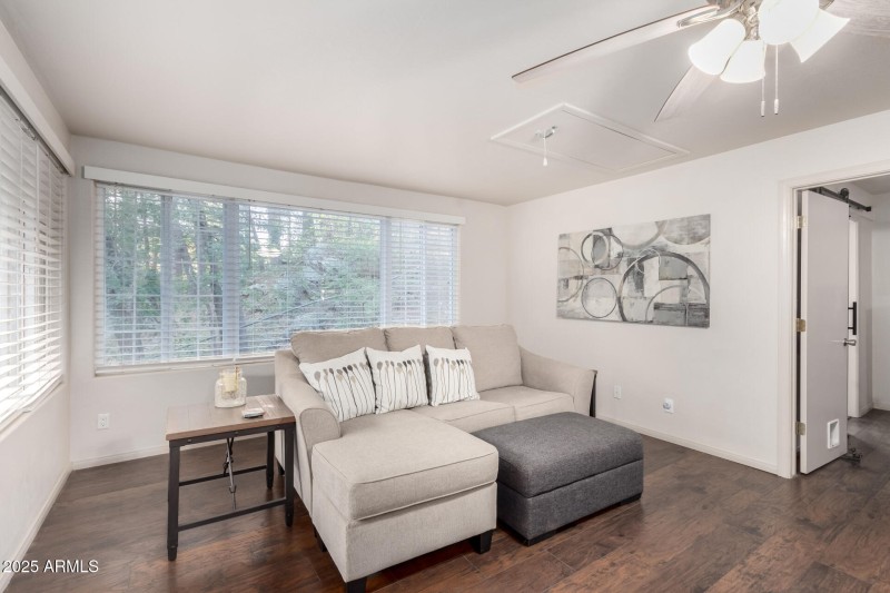 Sitting area upstairs