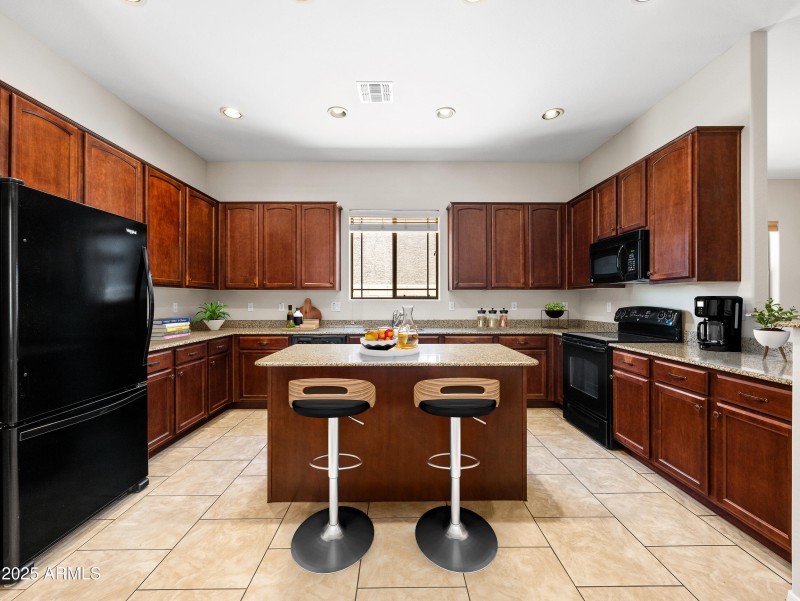 Virtually Staged Kitchen