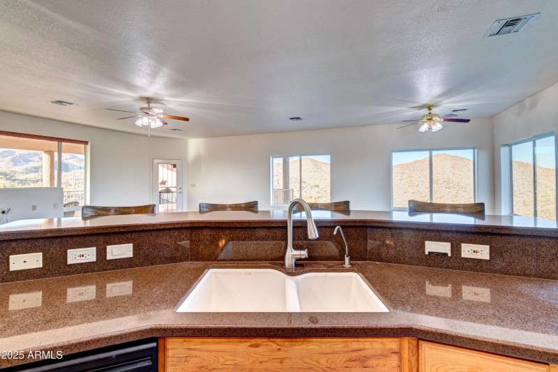 Sink View Toward Living Area