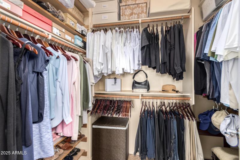 Primary Walk-In Closet