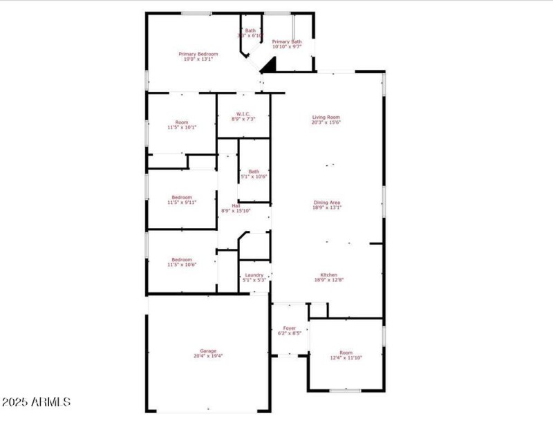 Vallejo floor plan