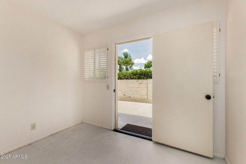 Outdoor storage space