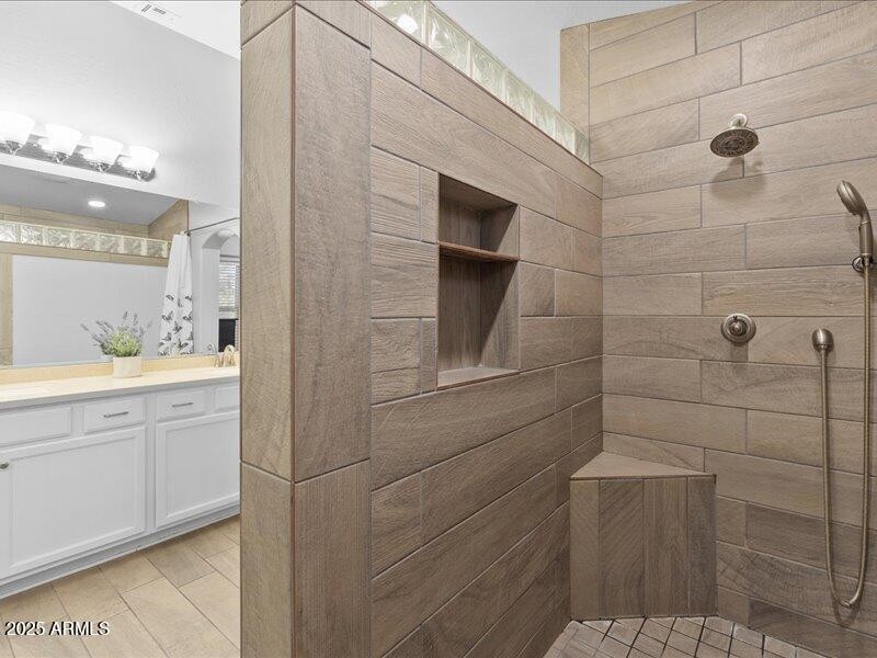 spa like bathroom