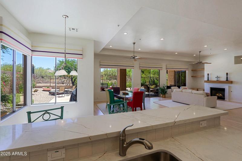 Kitchen and Greatroom