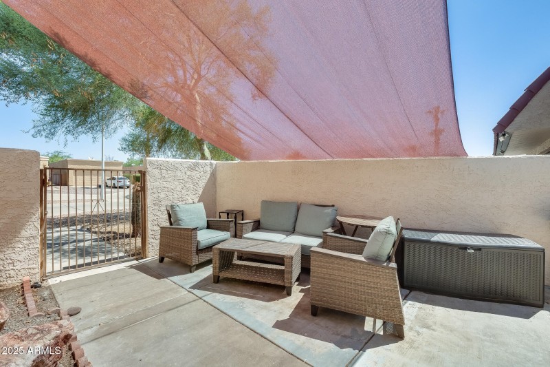 Front Patio / Private Courtyard