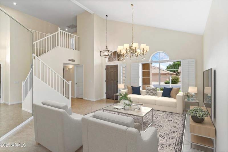 Nigro Staged Living Room