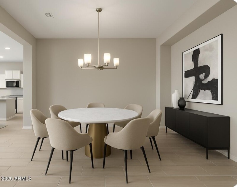 Formal dining room