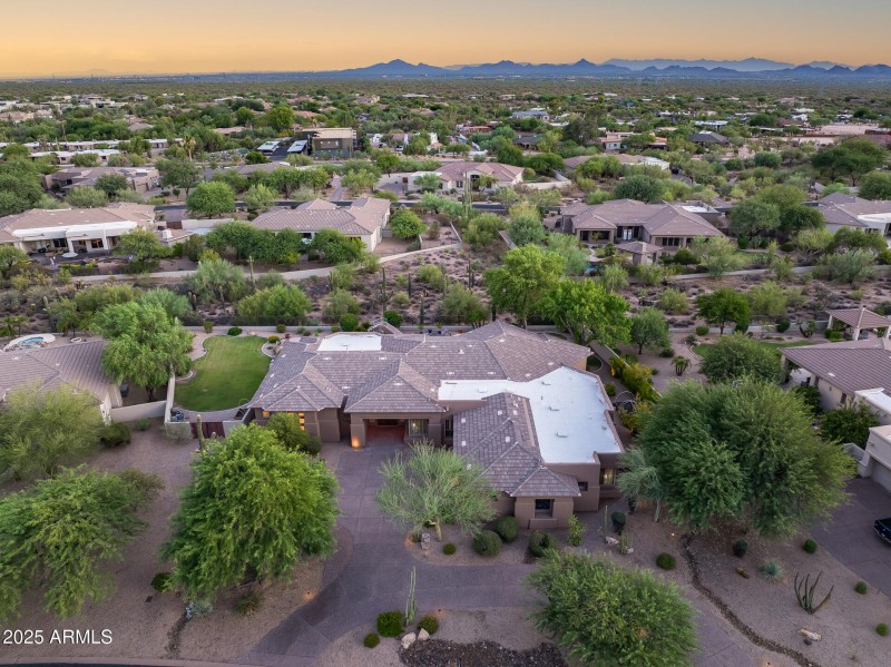 Aerial View of Home