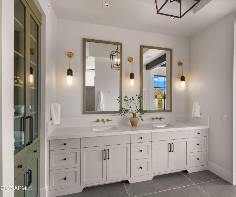 Primary Bathroom Dual Sinks