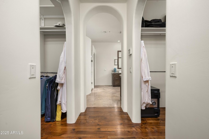Dual Dressing Rooms