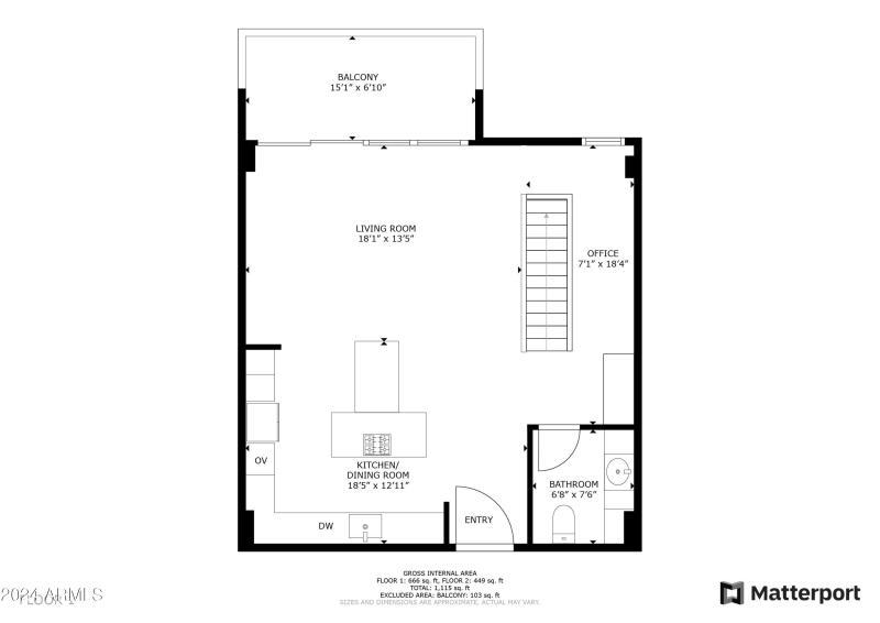 Floor plan Level 1 - POTP 1312
