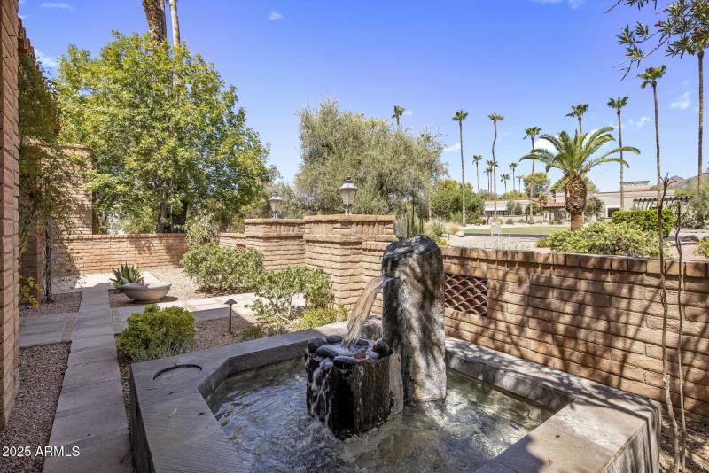 003_Front Courtyard Water Feature
