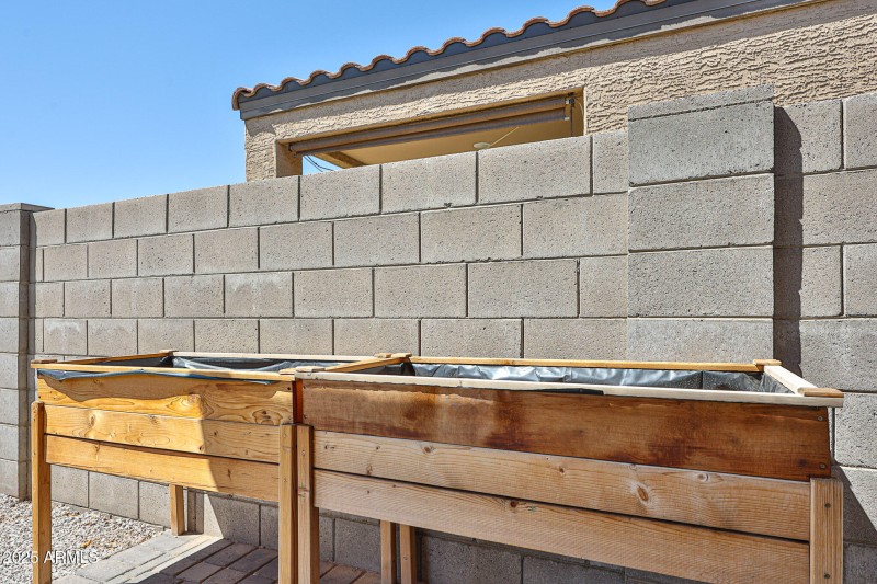 raised planter boxes