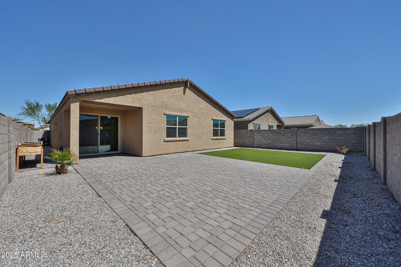 Room for a fire pit or spa