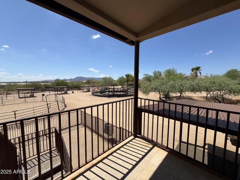 Second story barn/apartment view