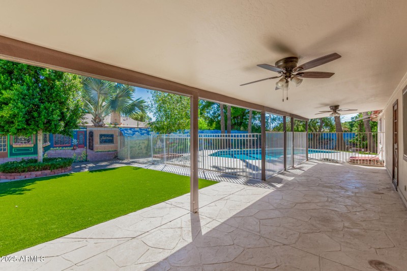 Long Back Patio