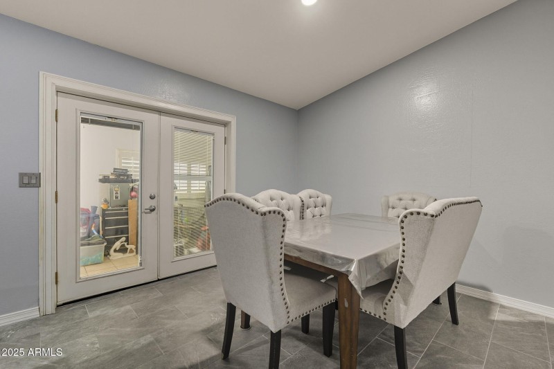 Dining area