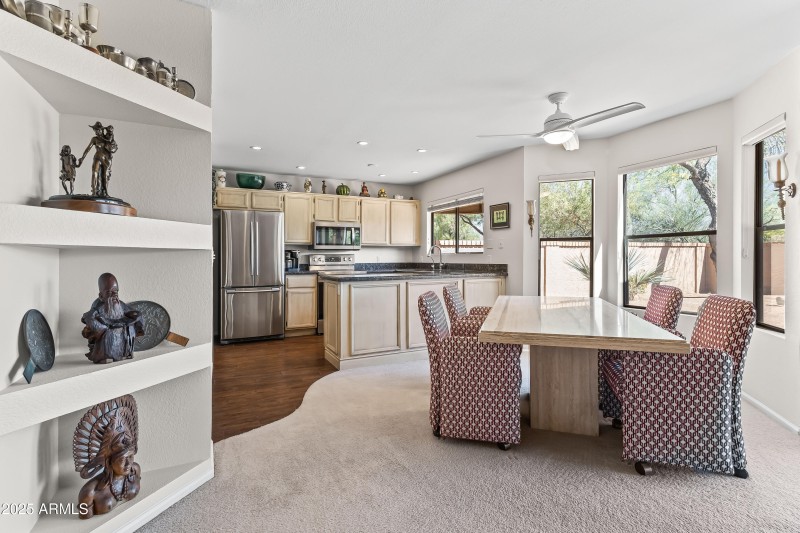 DINING TO KITCHEN VIEW