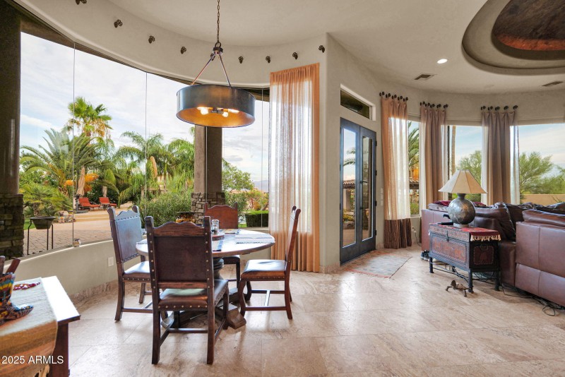 Views from breakfast & family area