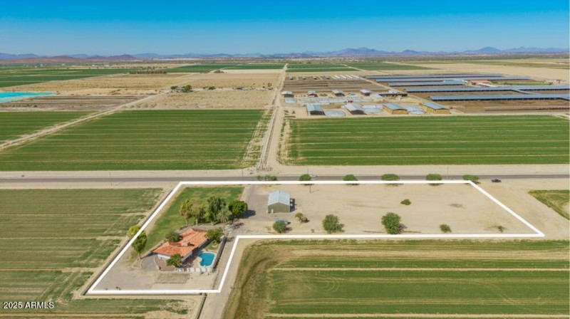 Frontage on Palo Verde Road