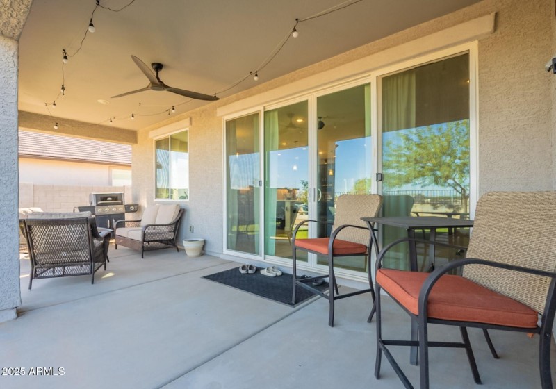 Covered Patio Extended Slider