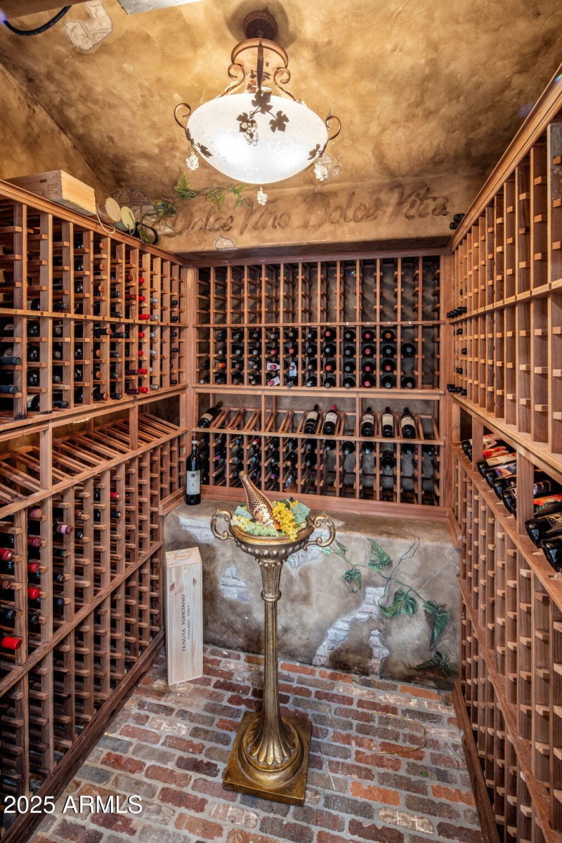 Brick Finished Wine Cellar