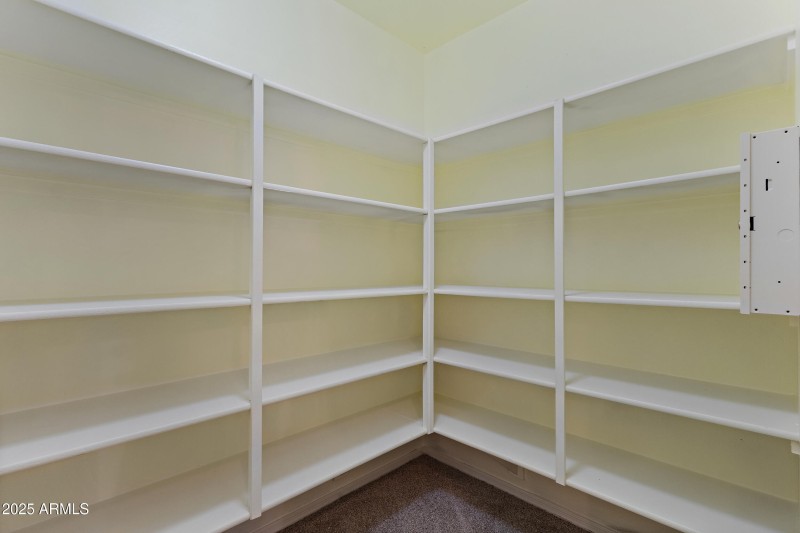 Upstairs hall closet