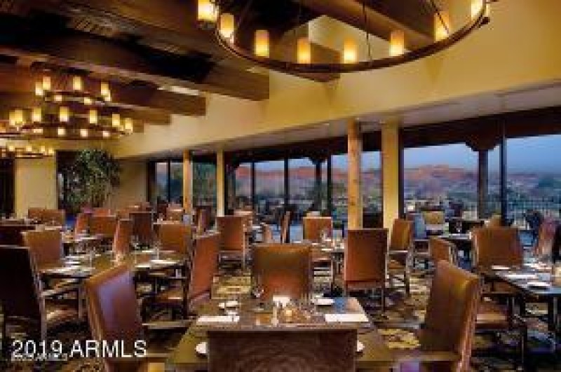 Dining at the clubhosue