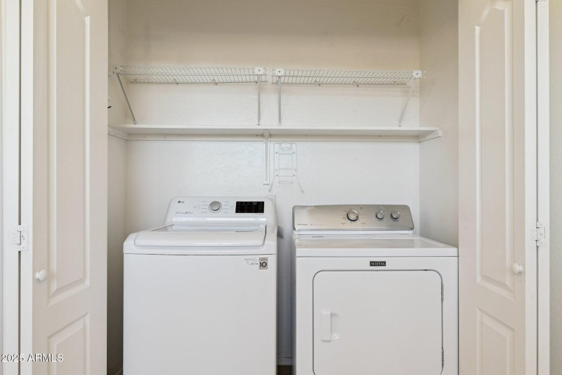 Side-by-side laundry