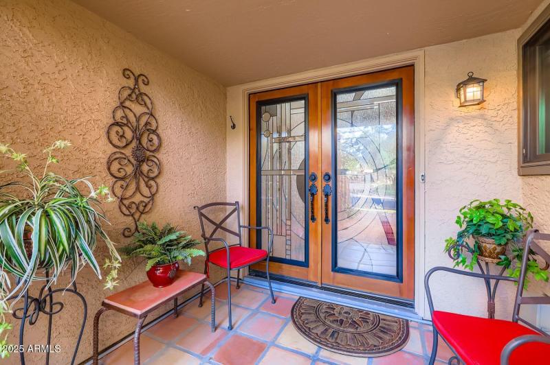 Patio at Front Entry