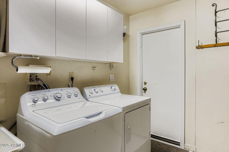 Laundry area