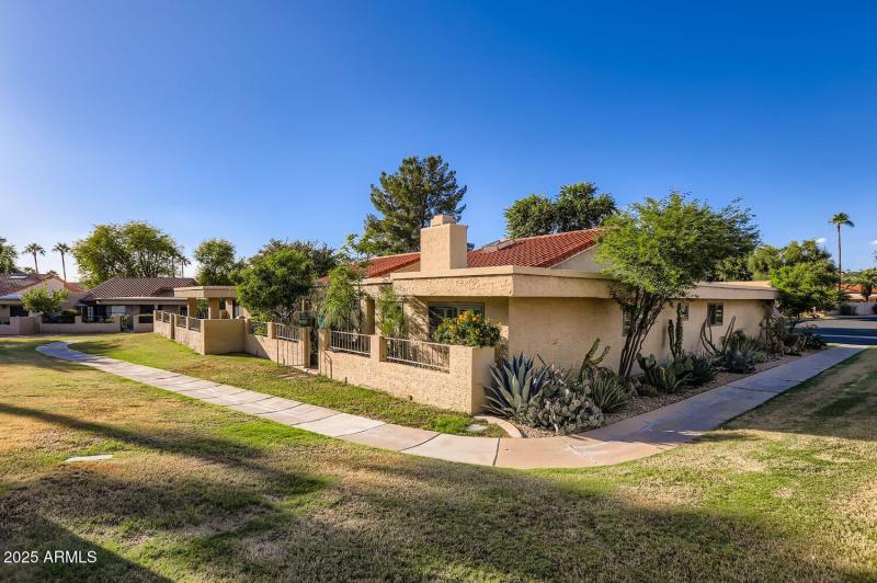 Home View from greenbelt