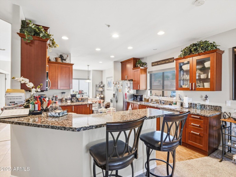 Fro Living room to kitchen