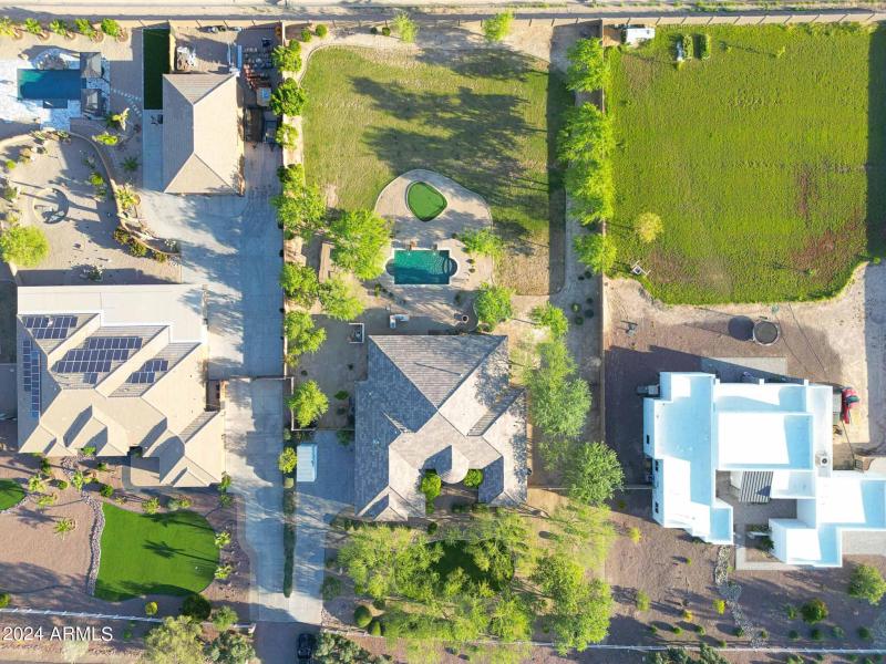 Custom home neighborhood