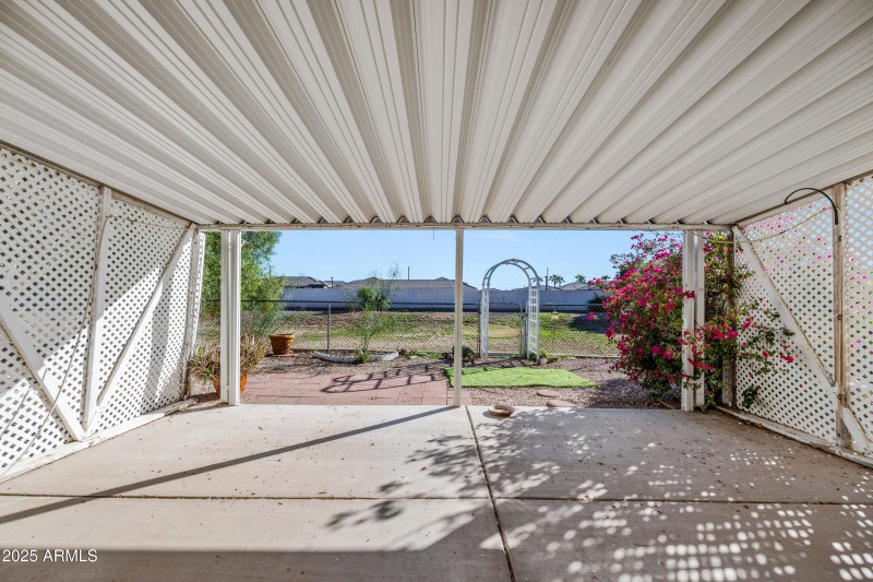 Large Covered Patio