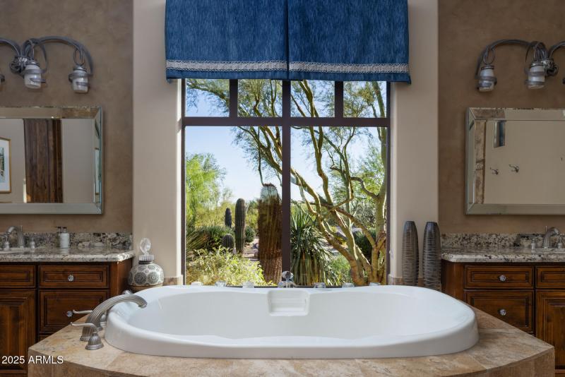 Dual Vanity plus bath