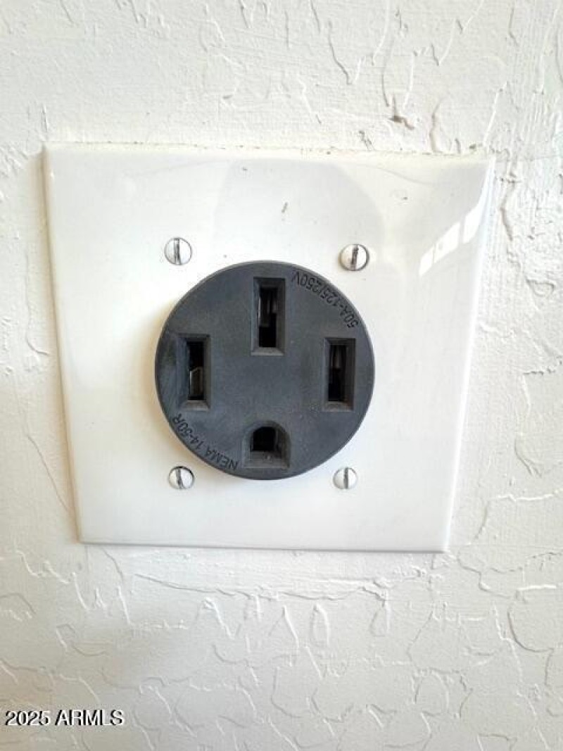 EV Outlet in Garage