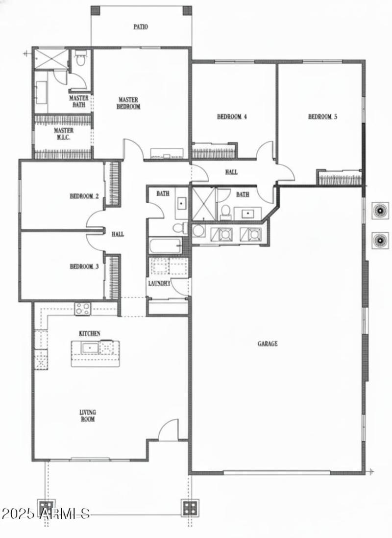 Labyrinth Floor Plan 2D 5-Bed