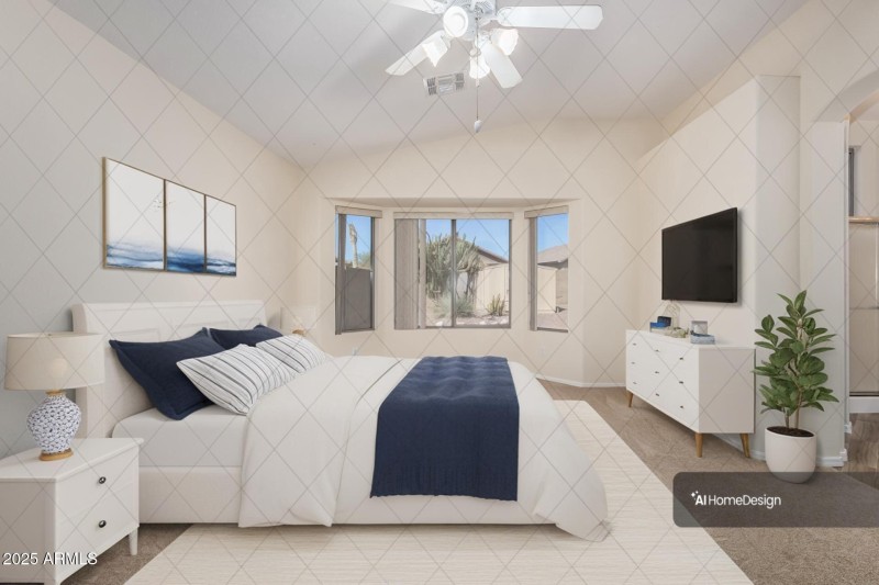 Civano Staged Bedroom