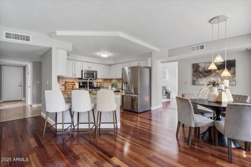 Kitchen and Dinning table
