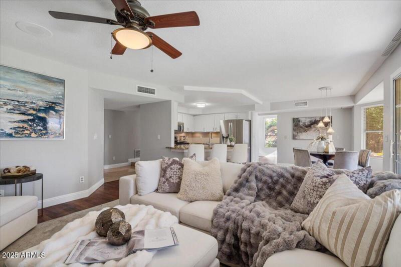 From 2nd living room to kitchen