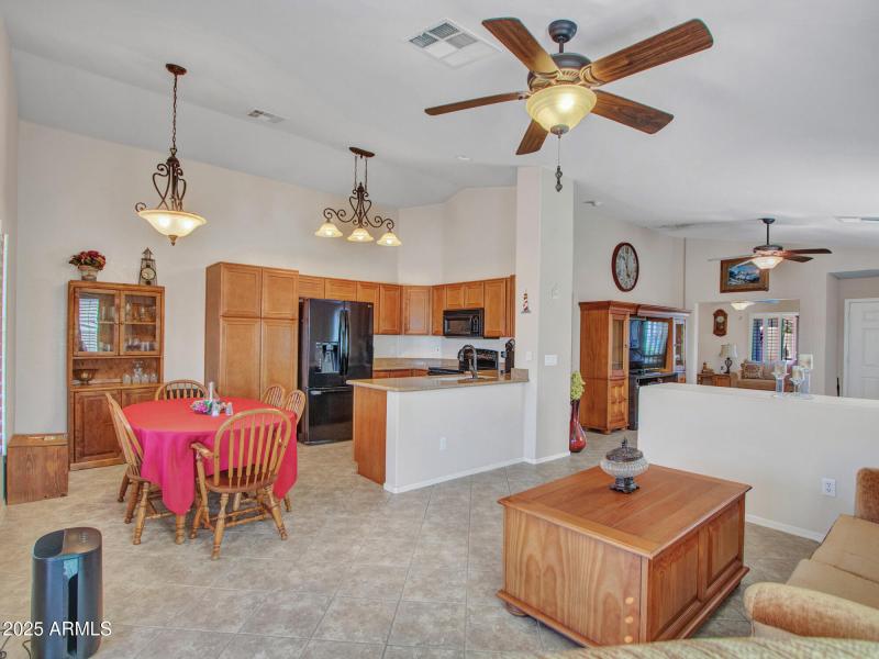 Open Living & Dining Space